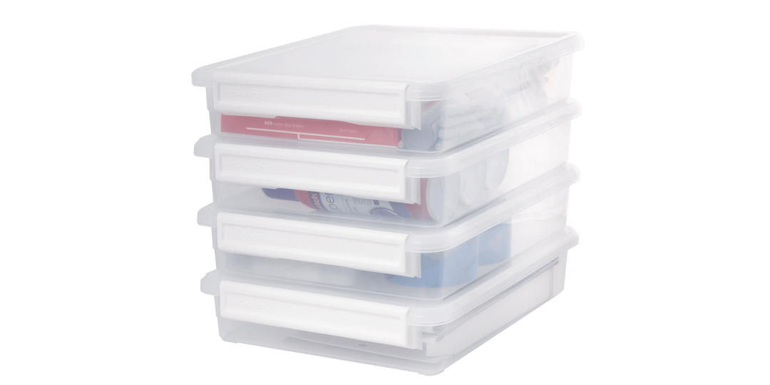 Plano Cubby Cube 4-Pack - White Latch