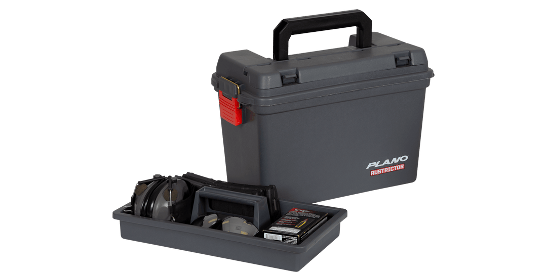 Plano Rustrictor™ Field/Ammo Box Large W/ Tray Rustrictor™ Series